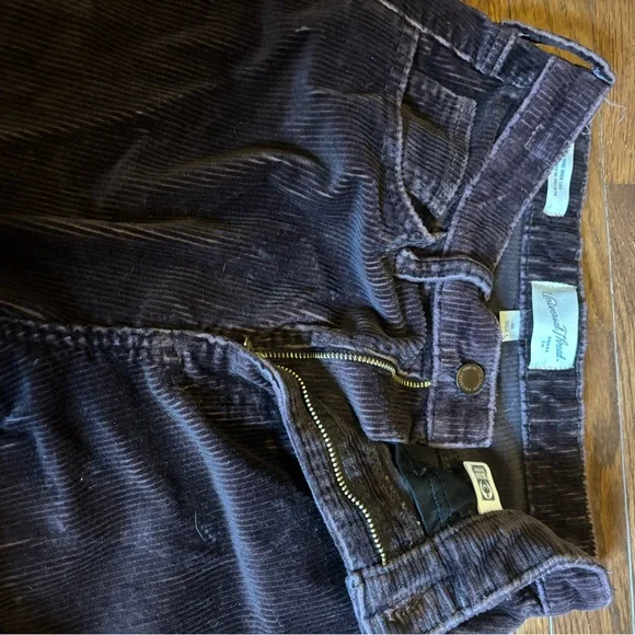 Universal Thread Wide Leg Corduroy Pants - Dark Brown High Waist - Picture 2 of 3